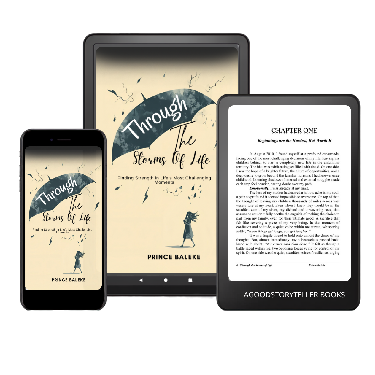 Through the Storms of Life on digital reading devices